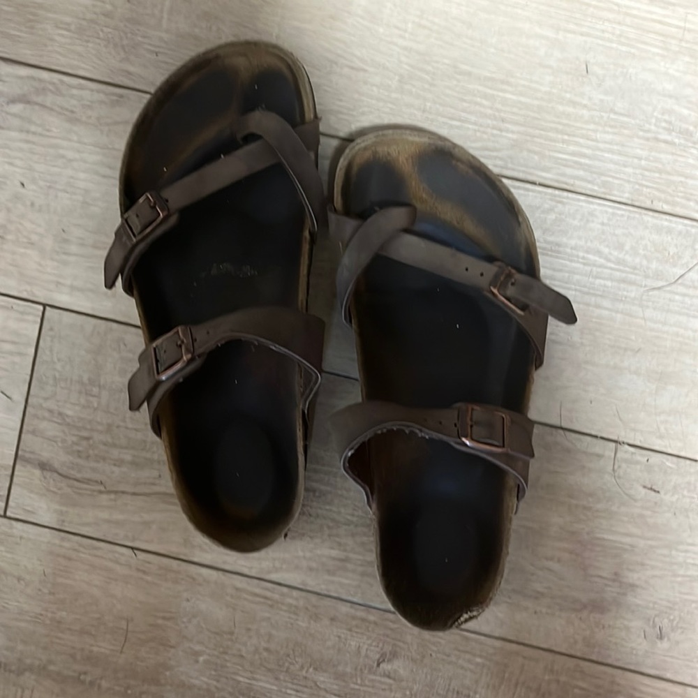 Birkenstocks toe